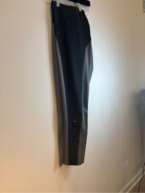 Zumba STRONG XXLarge Rep After Rep High Waisted Ankle Leggings Heather Grey